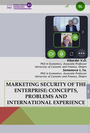 Marketing Security of the Enterprise: Concepts, Problems and International Experience