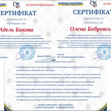 Економіка Актуально: академічна доброчесність