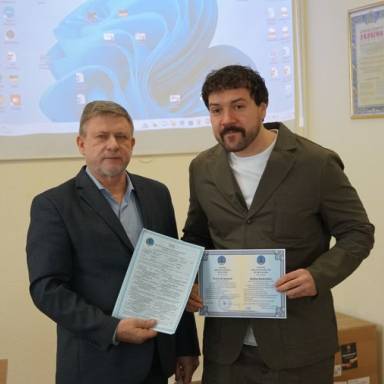 Вітаємо з успішним захистом дисертацій та присудженням наукового ступеня доктора філософії Кудряшова Родіона Олеговича!