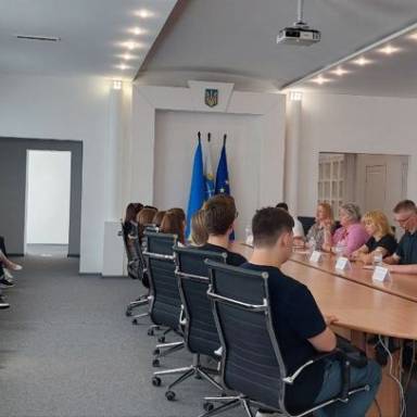 Студенти спеціальності «Міжнародні відносини» на практиці у Дніпровській міській раді