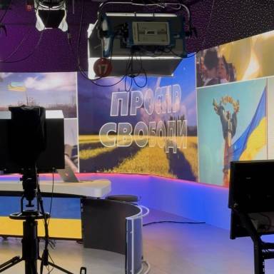 Інтерактивна лекція-екскурсія для студентів-журналістів  на телеканалі D1