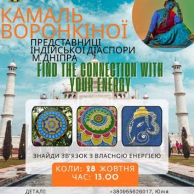 Відкриття виставки «FIND THE CONNECTION WITH YOUR ENERGY – ЗНАЙДИ ЗВ’ЯЗОК З ВЛАСНОЮ ЕНЕРГІЄЮ»