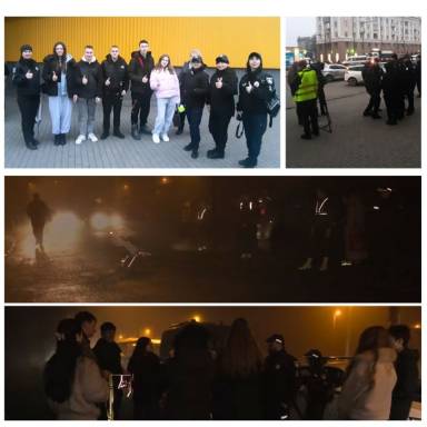 Здобувачі освітньої програми «Правоохоронна діяльність» долучилися до тренінгу «Безпека міста», організованого Молодіжною радою Дніпра спільно з патрульною поліцією.