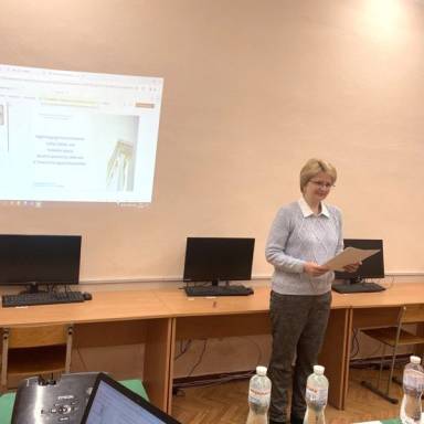 Нові горизонти професійної майстерності: вітаємо доцента кафедри з успішним захистом  магістерської роботи