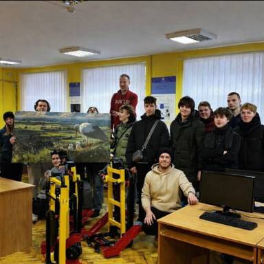 На факультеті інноваційних технологій відбулася практична робота з монтажу спеціалізованих інноваційних транспортерів