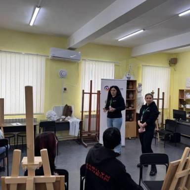 Відбулась гостьова лекція від від представників Благодійної  організації ADRA Ukraine