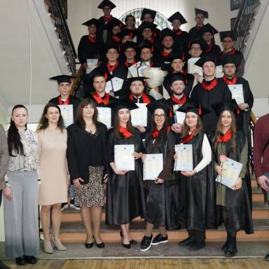 Вітаємо випускників-магістрів факультету інноваційних технологій з отриманням дипломів!