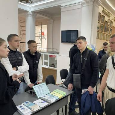 Студенти освітніх програм «Логістика» та «Транспортні технології» долучилися до профорієнтаційної роботи