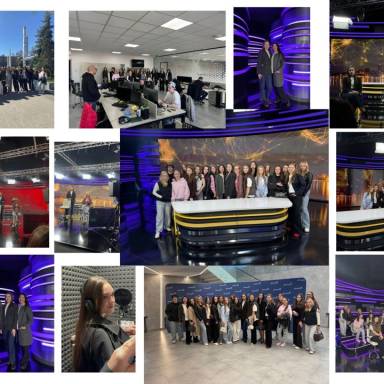 Екскурсія до телеканалу «Дніпро ТV»