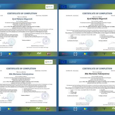 Інновації, лідерство та цифровізація: результати участі команди факультету інноваційних технологій у проєкті Erasmus+ SEAL-NR