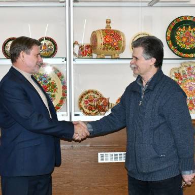 На шляху до відкриття виставки